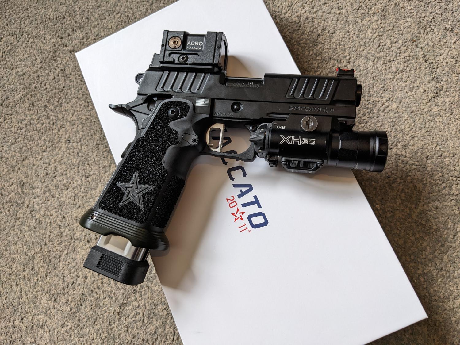 Staccato P - Custom - Full Dust Cover - New - Swaps Only - Airsoft ...