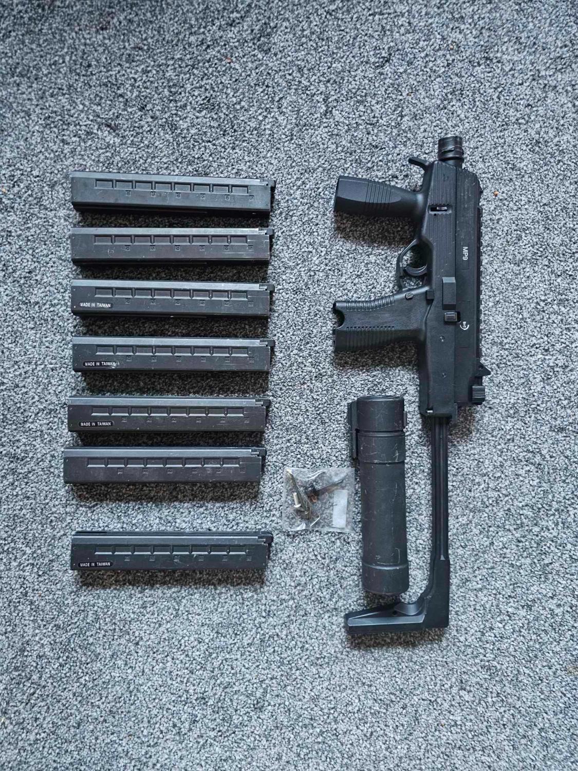 ASG MP9 A3 Gas Blowback SMG Black - Gas Rifles - Airsoft Forums UK