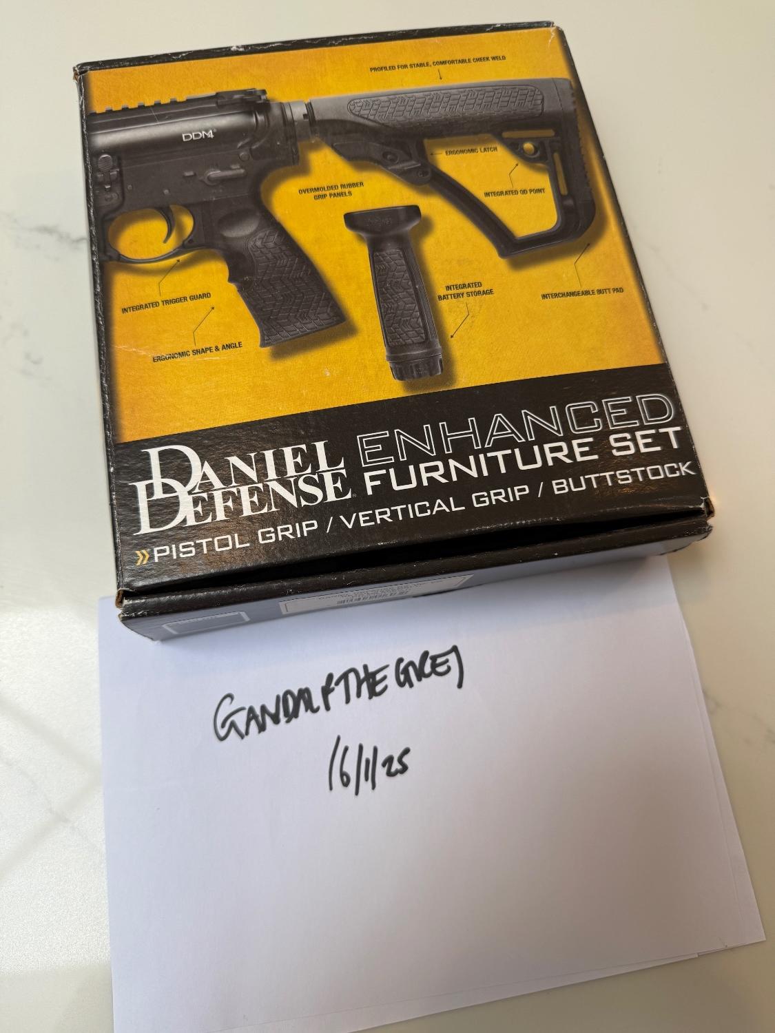 Daniel Defense Enhanced furniture set - Parts - Airsoft