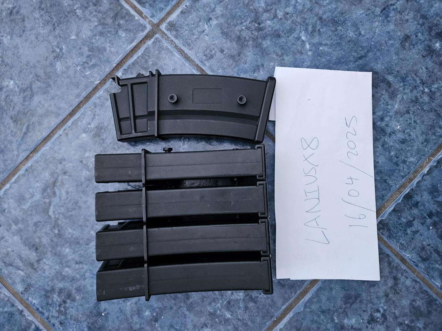 More information about "5x G36 Hi-Cap magazines"