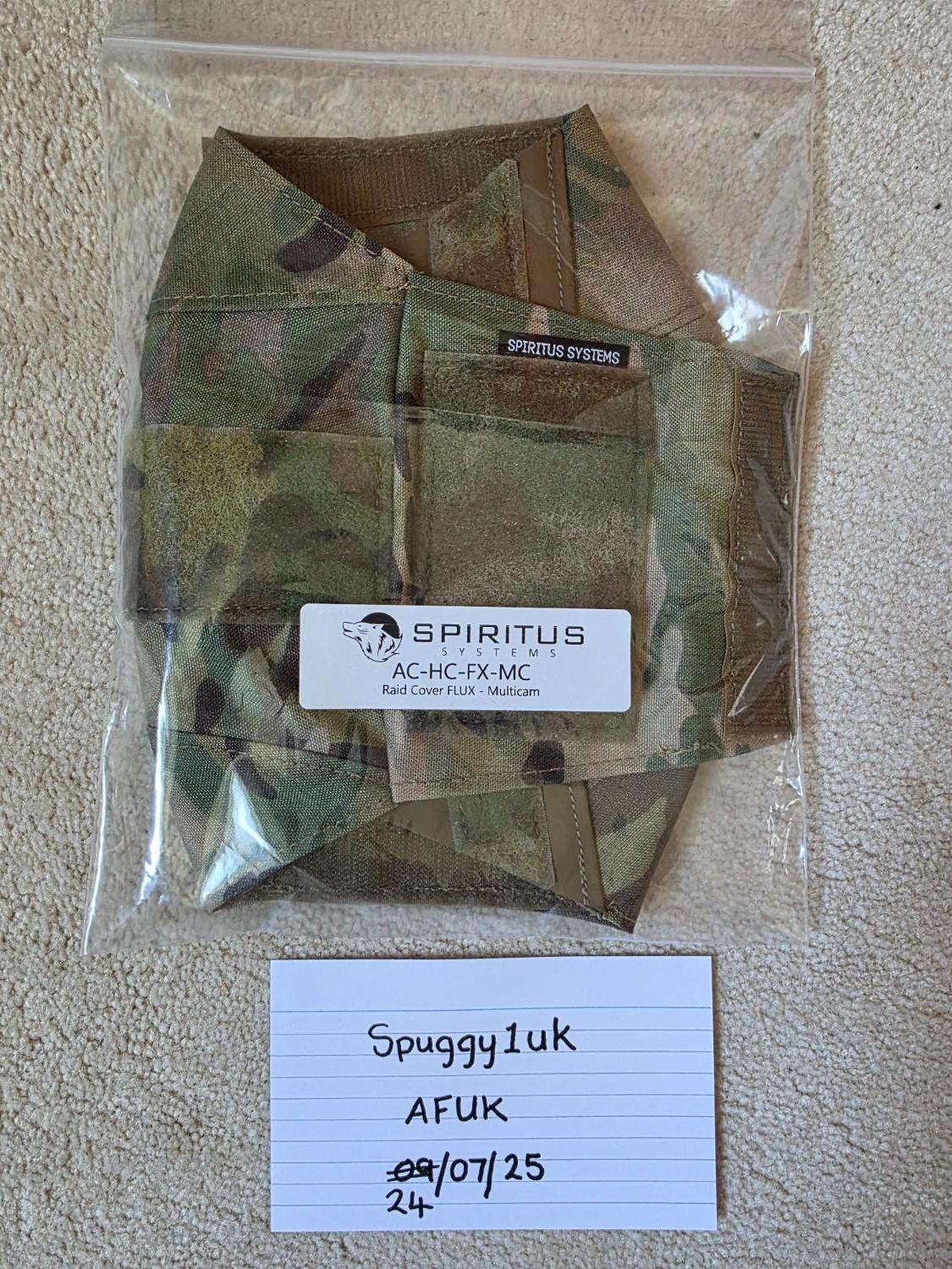 Spiritus Systems MTEK FLUX RAID Helmet Cover - Gear