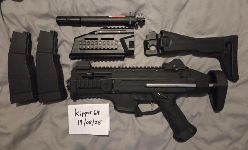 More information about "Asg scorpion evo 3 + extras"
