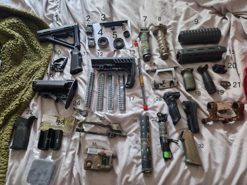 More information about "Various parts and accessories."
