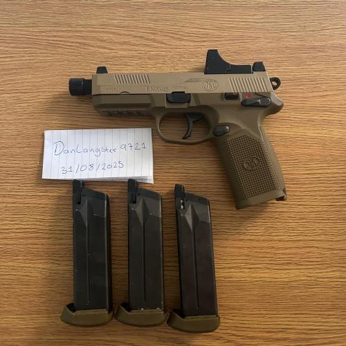 More information about "Tokyo Marui FNX 45 + Magazines"
