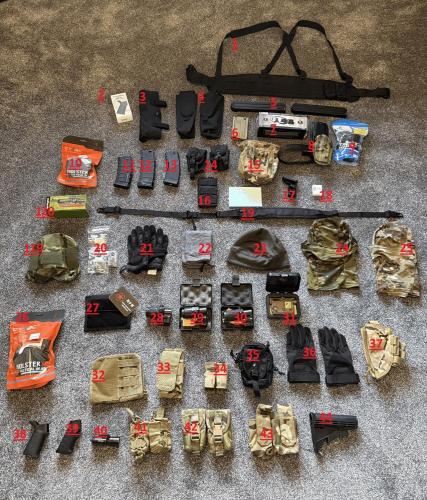 More information about "Assorted parts and gear"