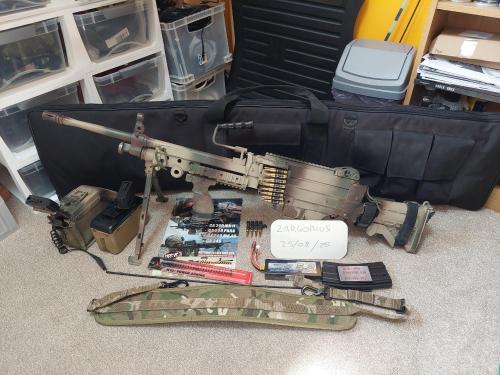 More information about "Classic Army M249 Upgraded + Extras"