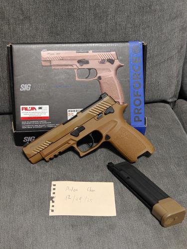 More information about "SIG Air M17 P320 GBB Pistol"