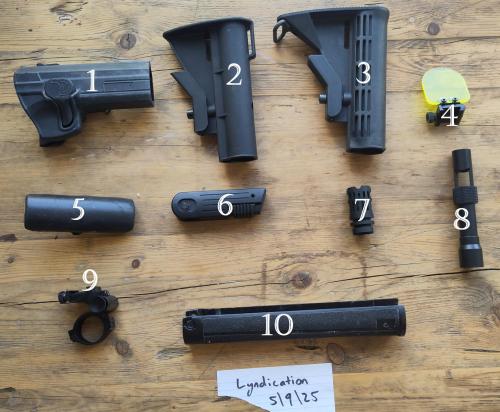 More information about "Various Parts and Accessories"
