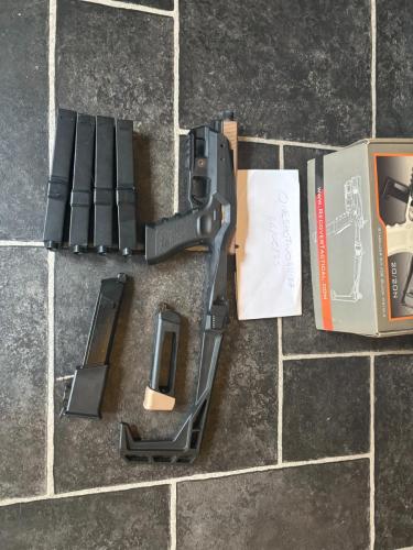 More information about "Secutor Corvus III Glock 17 with Recover Tactical 20/20 Carbine Kit, Co2 mag, Sling, Tracer spares"