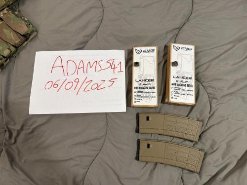 More information about "2x Angrygun/EMG Lancer MWS Magazines FDE"