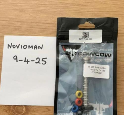 More information about "Brand New Cow Cow stainless steel adjustable guide rod set for TM Glock 19"