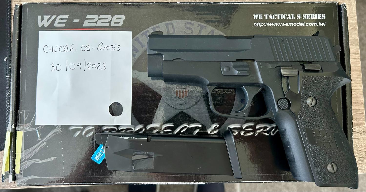 More information about "WE F228 GBB Pistol & Leak-free Mag"