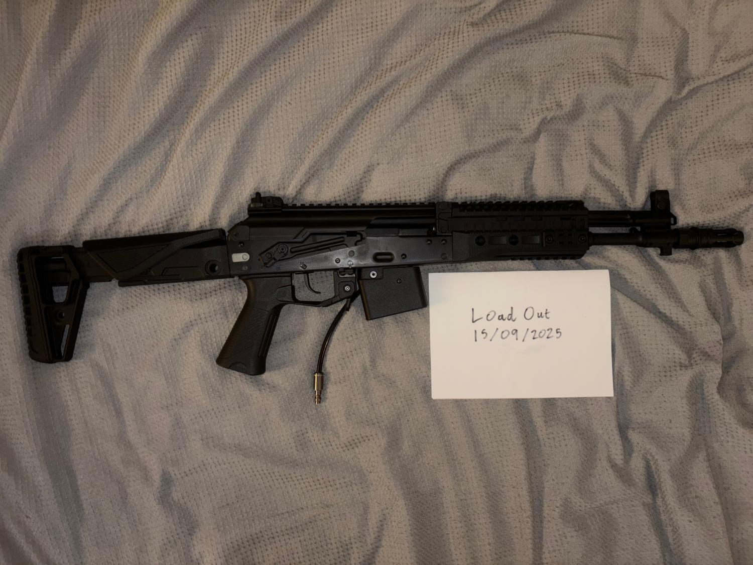 More information about "WELL PRO WE09 AK-12 Gas Blowback Rifle w/AK-205 Stock Bundle"