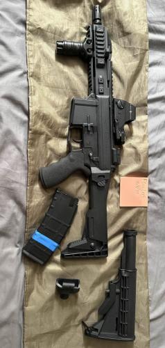 More information about "*Price Drop* GHK G5 GBBR Carbine with Genuine Sightmark"
