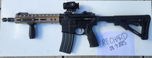 More information about "TM MWS GBBR with Daniel Defence receiver"