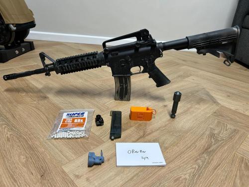 More information about "Upgraded TM MWS M4A1 flat top - Classic look"
