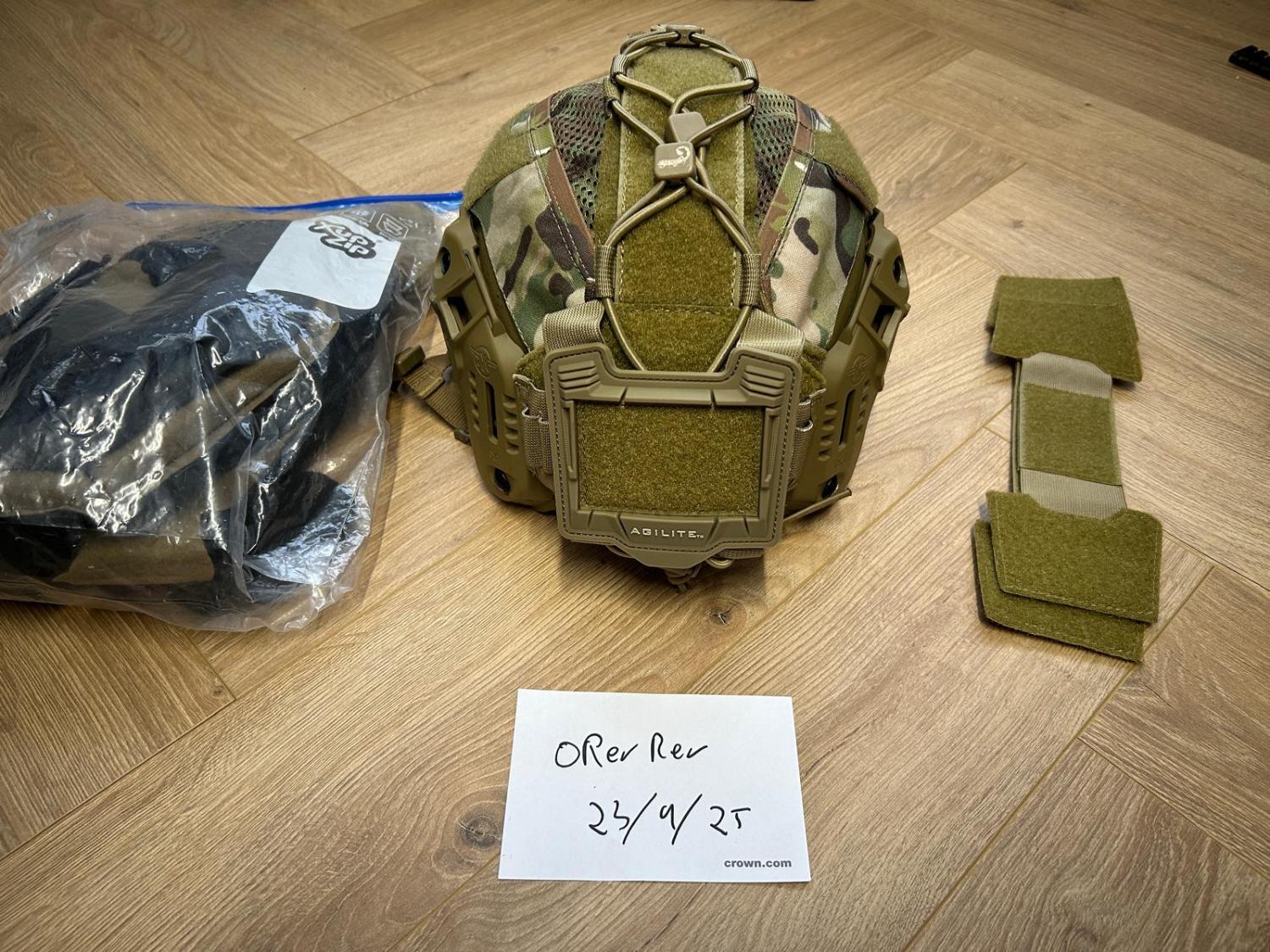 More information about "PTS Mtek flux helmet + aglite cover and counter weight pack"