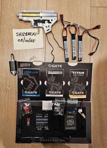 More information about "V2 RetroArms Gearbox, fully assembled with GATE TITAN + Motor + 3 x 11.1v Batteries"