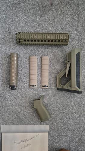 More information about "Tan M4 AEG Parts Bundle"