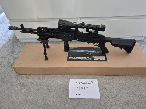 More information about "CYMA Mk14 EBR - Sold as Seen"