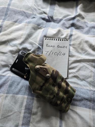 More information about "Safariland 6354DO Holster with UBL and QLS, dremelled to fit bigger Glock mounted optics"