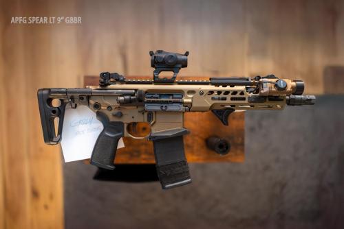 More information about "APFG Spear LT 9 dual tone fde/black - custom - upgraded"