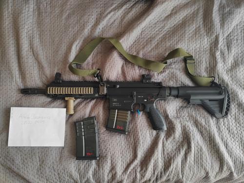 More information about "Umarex HK417 marksman rifle with 2 mags"