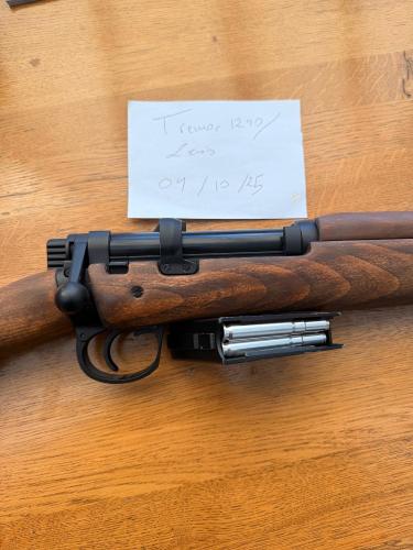 More information about "Double Bell Wood stock SMLE shell ejecting rife"