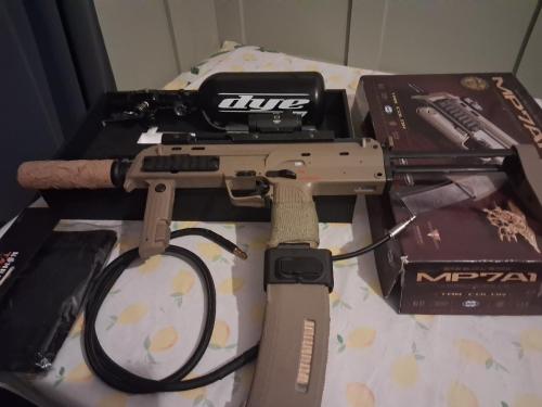 More information about "For Sale: Tokyo Marui MP7 Tan GBB HPA setup"