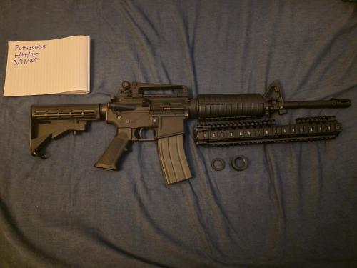 More information about "Tokyo Marui MWS m4a1, minor upgrades and with extra fsp rail"