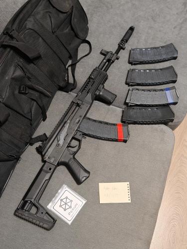 More information about "Arcturus AK12 with Perun Mosfet, mags and gun bag"