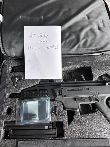 More information about "CZ Scorpion Evo 3A1 and extras ***REDUCED IN PRICE*"