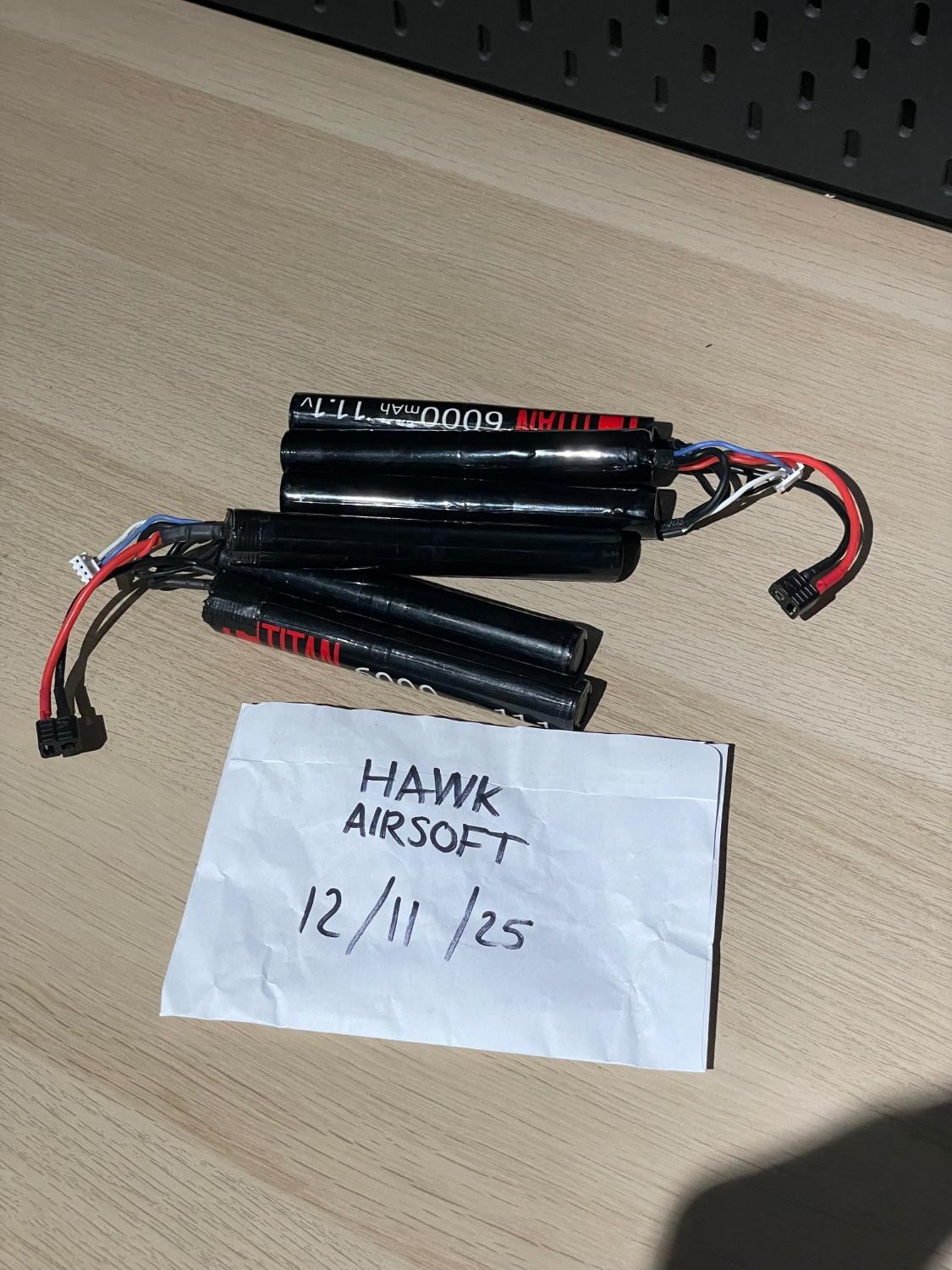 More information about "2 Titan power 11.1v 6000mah lipo deans"