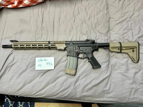 More information about "VFC gen3 KAC 14.5 SR16 GBBR, steel bolt - 4UAD HOP, Steel outer Barrel, HAO Rail"